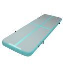 Everfit 3m x 1m Air Track Mat Gymnastic Tumbling Mint Green and Grey