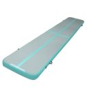 Everfit GoFun 5X1M Inflatable Air Track Mat Tumbling Floor Home Gymnastics Green