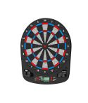 13.5" Dartboard Dart Board with Soft Tip Darts Electronic Scorer 32 Games