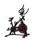 Spin Exercise Bike Flywheel Fitness Commercial Home Workout Gym Machine Bonus Phone Holder Black