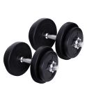 20KG Dumbbells Dumbbell Set Weight Training Plates Home Gym Fitness Exercise