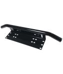 Number Plate Frame BullBar Mount Bracket Car Driving Light Bar Holder Black AU
