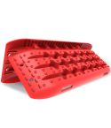 X-BULL KIT1 Recovery track Board Traction Sand trucks strap mounting 4x4 Sand Snow Car RED