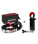 X-BULL Soft Shackle Synthetic Rope Recovery Snatch Ring /Recovery Hitch Receiver