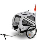 TAG-ALONG Pet & Cargo Bike Trailer, Bicycle Pet & Cargo Trailer, Jogger, Cargo Carrier, Grey