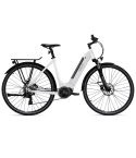Valk Metro ST 5 + Electric Bike, Mid-Drive, Step-Through, Medium, White