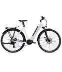 Valk Metro ST 5 + Electric Bike, Mid-Drive, Step-Through, Large, White