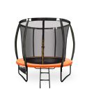 Up-Shot 8ft Round Trampoline Enclosure Safety Net Mat Spring Pad Ladder.