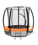 Kahuna 8ft Trampoline Kahuna With Spring Mat Pad Net Outdoor - Orange