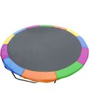 Kahuna 10ft Trampoline Replacement Pad Round - Rainbow