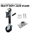 TRAILER PARTS TRAILER CARAVAN JACK STAND /JOCKEY WHEEL DRAW BAR FITMENT 5000LBS
