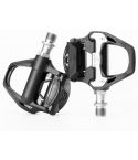 Self Lock Clip In Bike Pedals Shimano SPD-SL Cleat MTB Road 700C Hybrid BMX - Rockbros Nylon Black