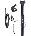 ZOOM SPD-801 Dropper Seatpost Adjustable Height via Thumb Remote Lever - External Cable 31.6 Diameter 100mm Travel
