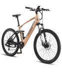 Progear Bikes E-Trail Dual Suspension E-Bike 27.5*18" in Sandstorm