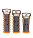 3Pc Socket Rails 66 Socket Holder Space Organiser Garage Rack 1/4" 3/8" 1/2"