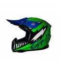 GMX Motocross Junior Helmet Green - Medium