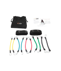 13PC Kinetic Fitness Exercise Resistance Leg Bands Tubes Set