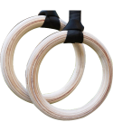 Birch Wood Gymnastic Rings