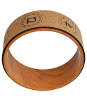 Yoga Pilates Wheel Cork Circle Prop Back Chest Hips Abdomen Stretch Roller