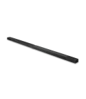 2.2m Gymnastics Folding Balance Beam Black Synthetic Suede.