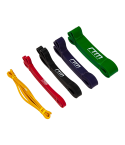 Resistance Band Loop Set of 5 Heavy Duty Gym Yoga Workout