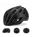 Black Summer Cycling Helmet for Men and Women - Lightweight, Breathable Road Bike Helmet with Ventilation and Safety Features
