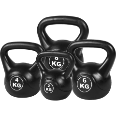 4pcs Exercise Kettle Bell Weight Set 20KG