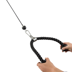 Pulley System Cable Attachment Pull Down Machine DIY Home Gym Workout Kit
